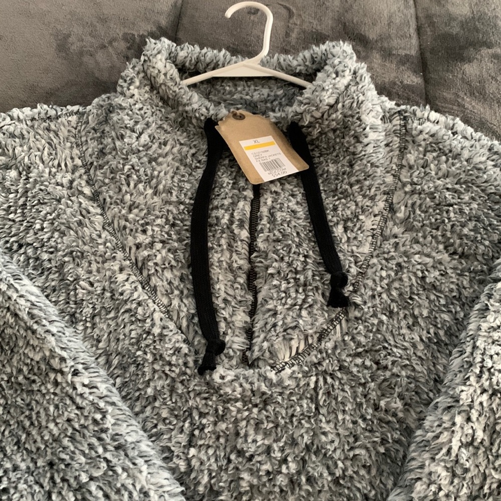 True craft Sherpa jacket, half zip. New, never worn